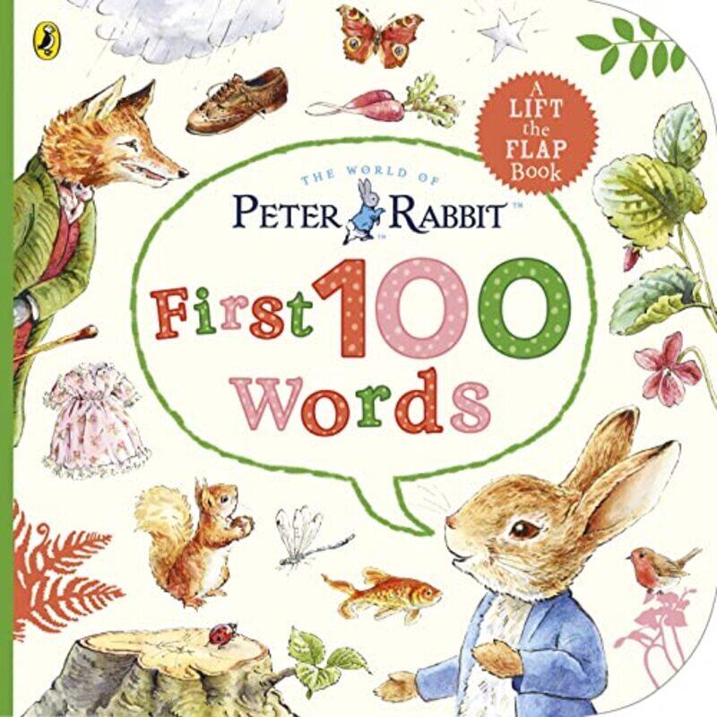 

Peter Rabbit Peter First 100 Words Paperback by Potter, Beatrix