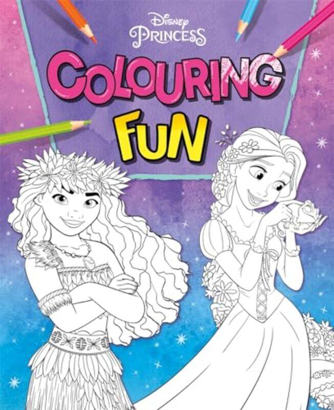 

Disney Princess Colouring Fun by Walt Disney-Paperback