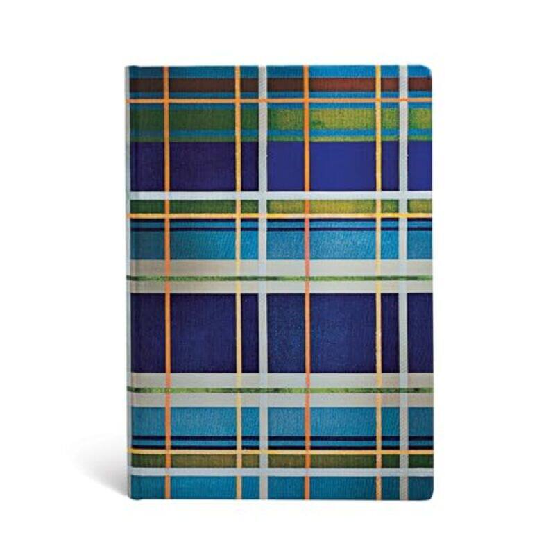 

Davenport Mad for Plaid Midi Lined Hardcover Journal Elastic Band Closure by John CalvinJohn Kelman Sutherland Reid-Hardcover