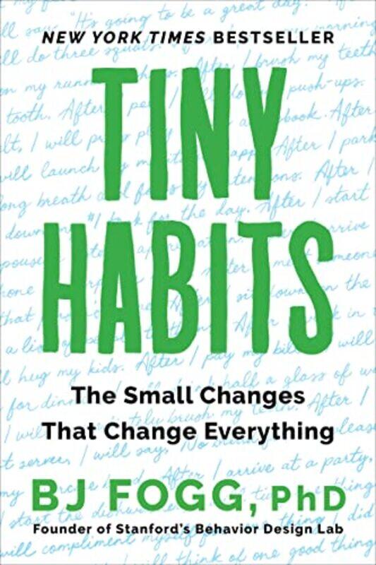 

Tiny Habits by BJ Fogg-Paperback