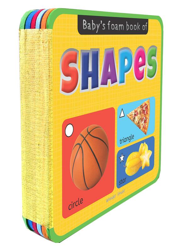 Baby's Foam Book of Shapes, Board Book, By: Wonder House Books
