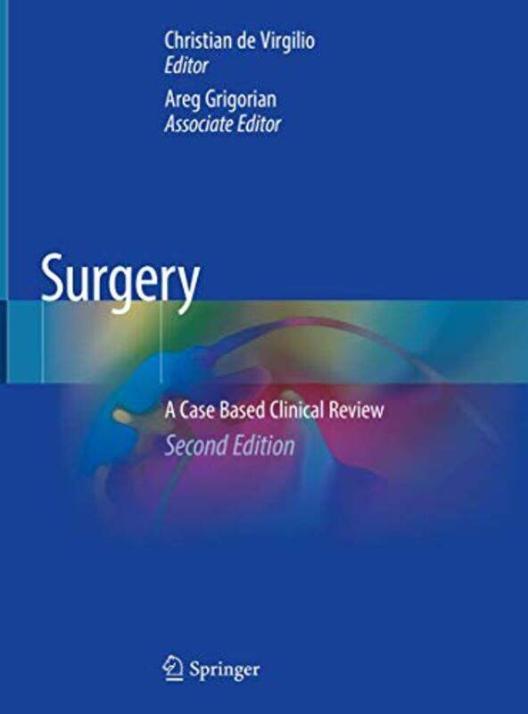 

Surgery A Case Based Clinical Review by De Virgilio Christian - Hardcover