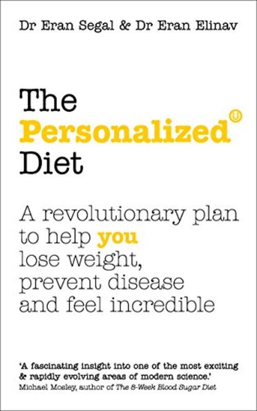 

The Personalized Diet by Dr Eran SegalDr Eran Elinav-Paperback