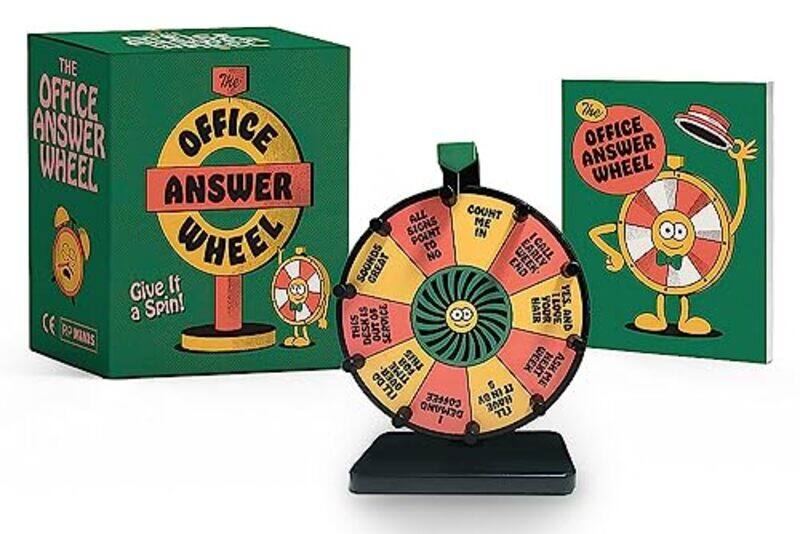 

The Office Answer Wheel Give It A Spin! By Farago, Andrew - Garrity, Shaenon K. Paperback