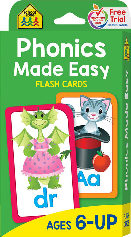 

Phonics Made Easy Flash Cards, By: School Zone Publishing