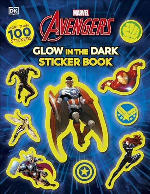 

Marvel Avengers Glow In The Dark Sticker Book Dk Paperback