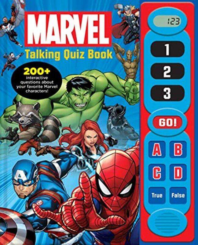 

Marvel Talking Quiz Sound Book by PI Kids-Hardcover