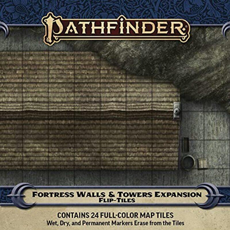 

Pathfinder Flip-Tiles: Fortress Walls & Towers Expansion , Paperback by Jason A. Engle