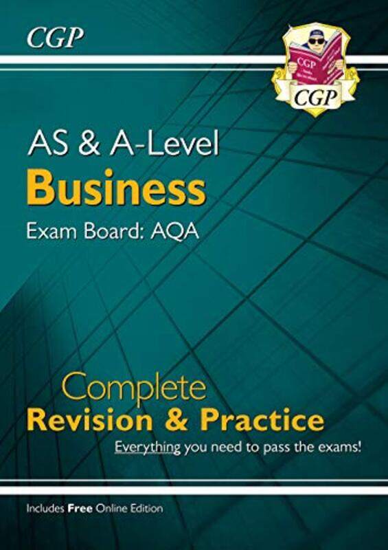 

AS and A-Level Business: AQA Complete Revision & Practice (with Online Edition),Paperback,by:CGP Books - CGP Books