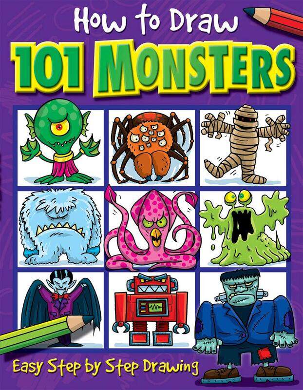 

How to Draw 101 Monsters, Volume 2, Paperback Book, By: Dan Green