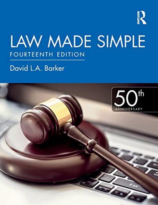 

Law Made Simple,Paperback,by:Barker, David L.A.