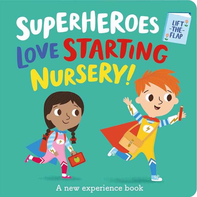 

Superheroes Love Starting Nursery!, Board Book, By: Katie Button
