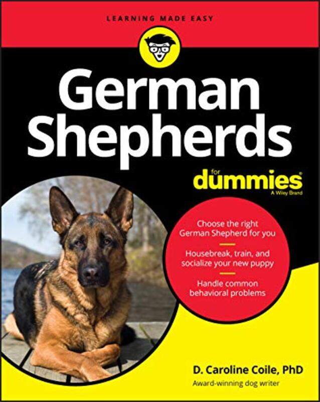 

German Shepherds For Dummies by D Caroline Coile-Paperback