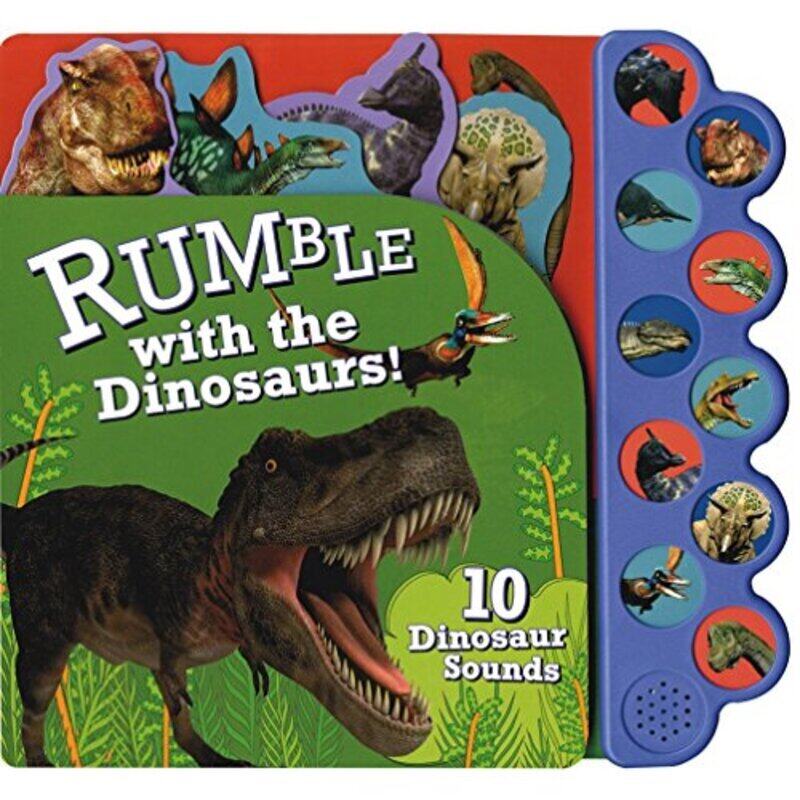 

Noisy Dinosaurs 10 Button Sound Book, Board book, By: Parragon