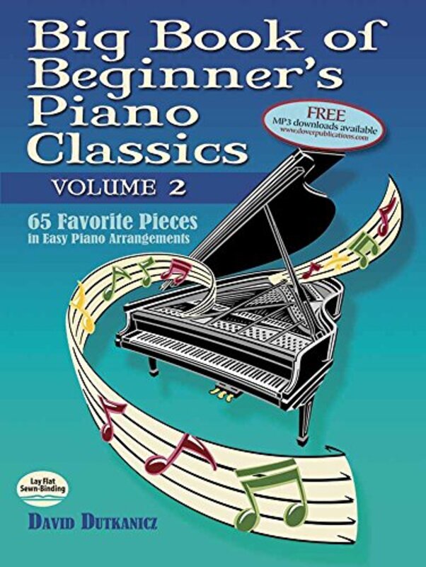 Big Book Of Beginners Piano Classics,Paperback by David Dutkanicz