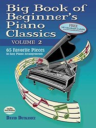 Big Book Of Beginners Piano Classics,Paperback by David Dutkanicz