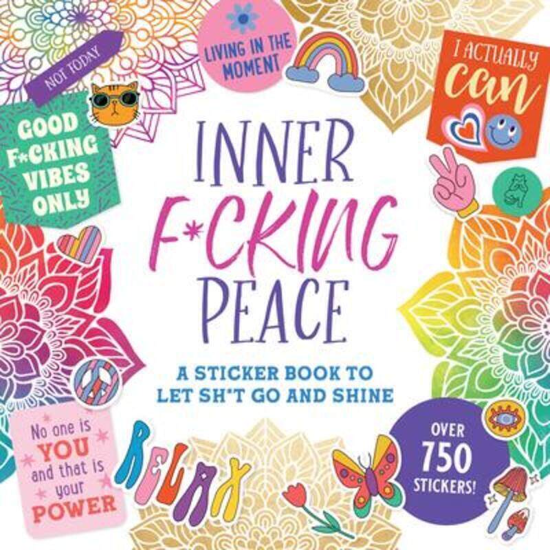 

Inner F*cking Peace Sticker Book,Hardcover, By:Peter Pauper Press