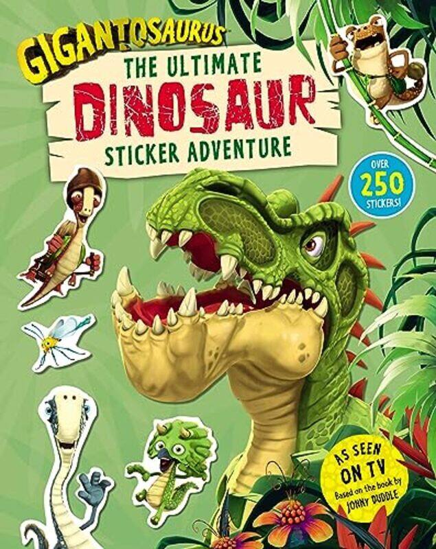 

Gigantosaurus The Ultimate Dinosaur Sticker Adventure Paperback by Cyber Group Studios