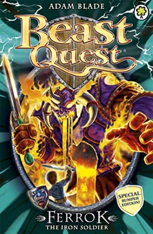 

Beast Quest Ferrok The Iron Soldier By Adam Blade - Paperback