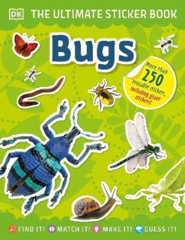 

The Ultimate Sticker Book Bugs.paperback,By :DK