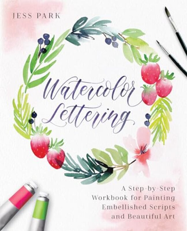 Watercolor Lettering by D S Bist-Paperback