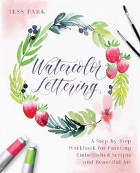 Watercolor Lettering by D S Bist-Paperback