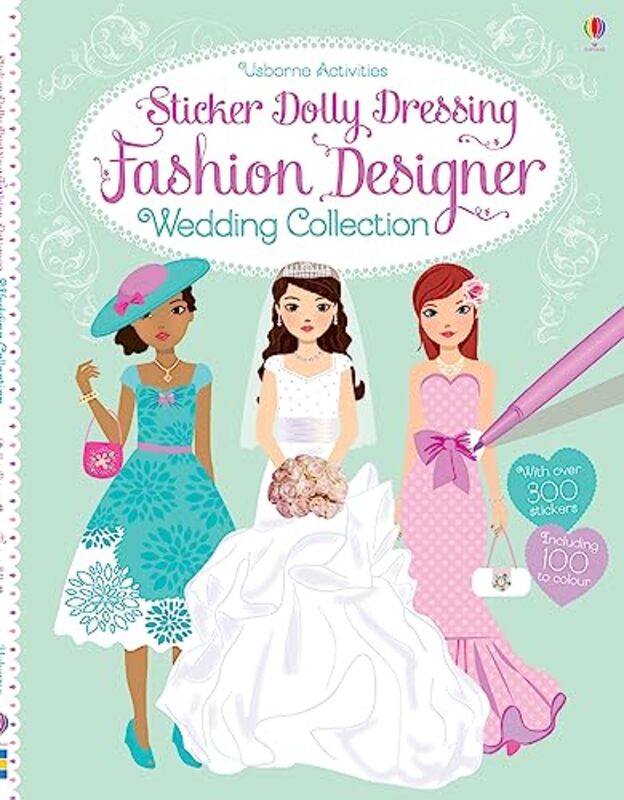 Sticker Dolly Dressing Fashion Designer Wedding Collection by Brad Townsend-Paperback