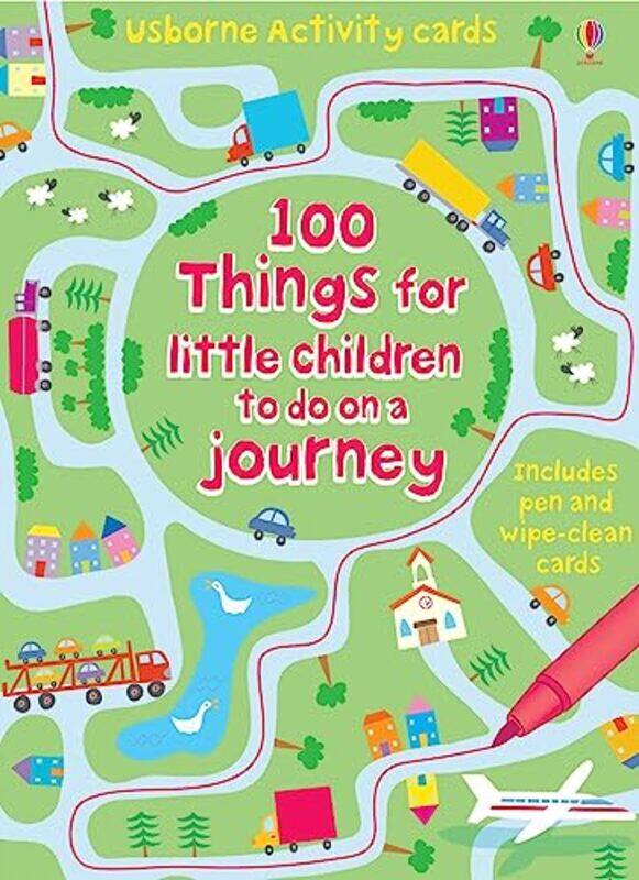

100 Things For Little Children To Do On A Journey Usborne Activity Cards by Catriona Clarke..Paperback