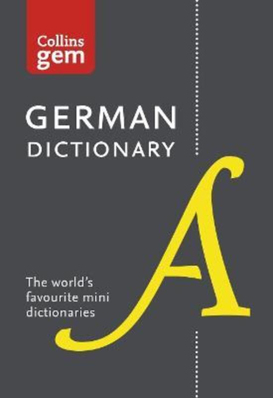 German Gem Dictionary: The world's favourite mini dictionaries (Collins Gem).paperback,By :Collins Dictionaries