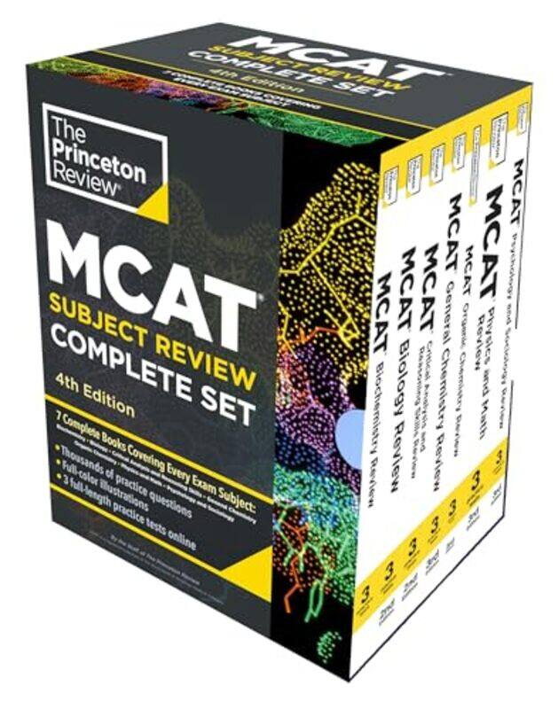 

Princeton Review Mcat Subject Review Complete Box Set 4Th Edition by Princeton Review Paperback