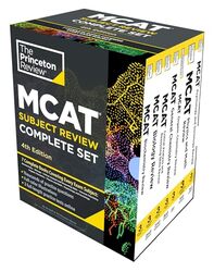 Princeton Review Mcat Subject Review Complete Box Set 4Th Edition by Princeton Review Paperback