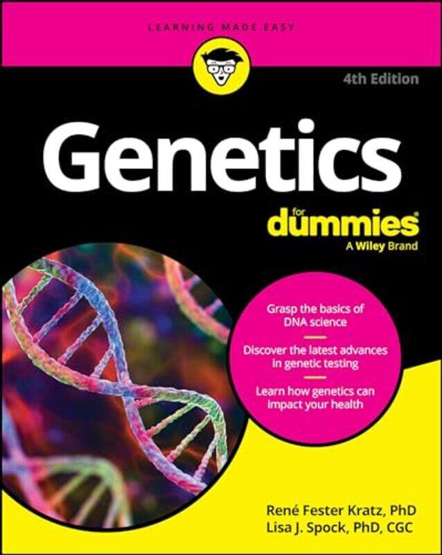 

Genetics For Dummies by Rene Fester KratzLisa Spock-Paperback