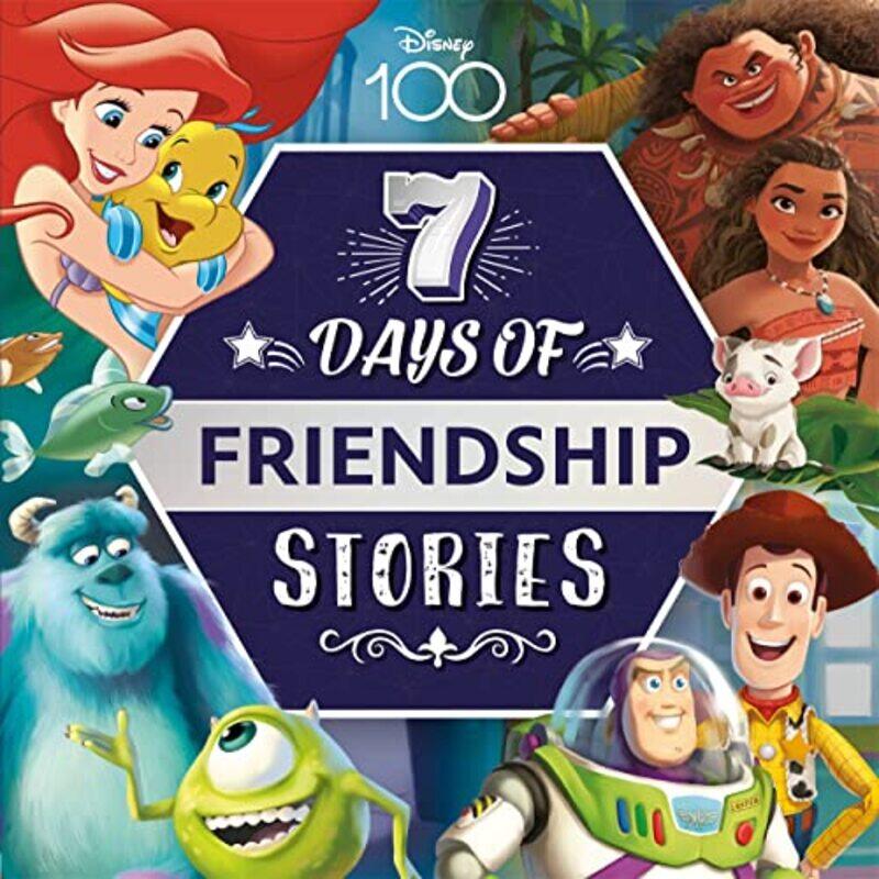 

Disney D100 7 Days Of Friendship Stories By Walt Disney Hardcover