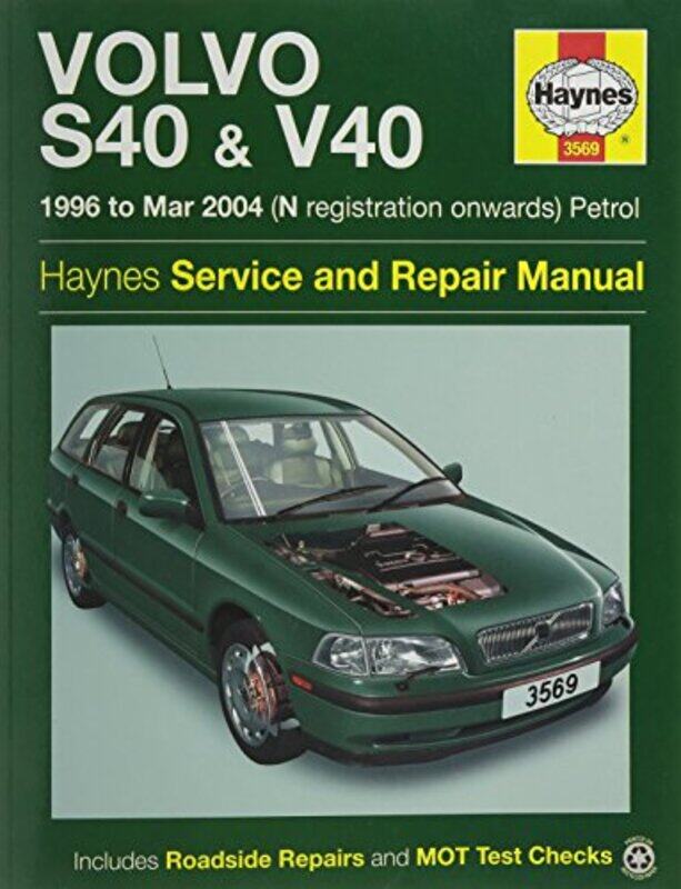 

Volvo S40 and V40 Petrol 96 Mar 04 Haynes Repair Manual by Haynes Publishing-Paperback