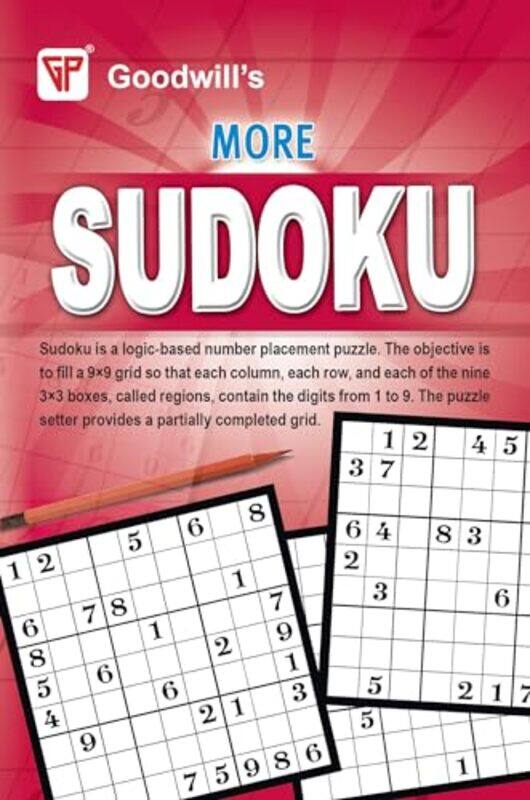 

More Sudoku by Goodwill Publishing House-Paperback