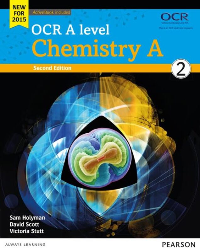 Ocr A Level Chemistry A Student Book 2 + Activebook Scott, Dave - Stutt, Victoria - Holyman, Sam Paperback