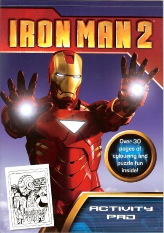 Iron Man 2 Activity Pad, Paperback Book, By: Alligator Books