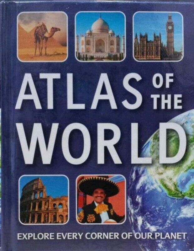 

Parragon Atlas Of The World, Hardcover Book, By: Various