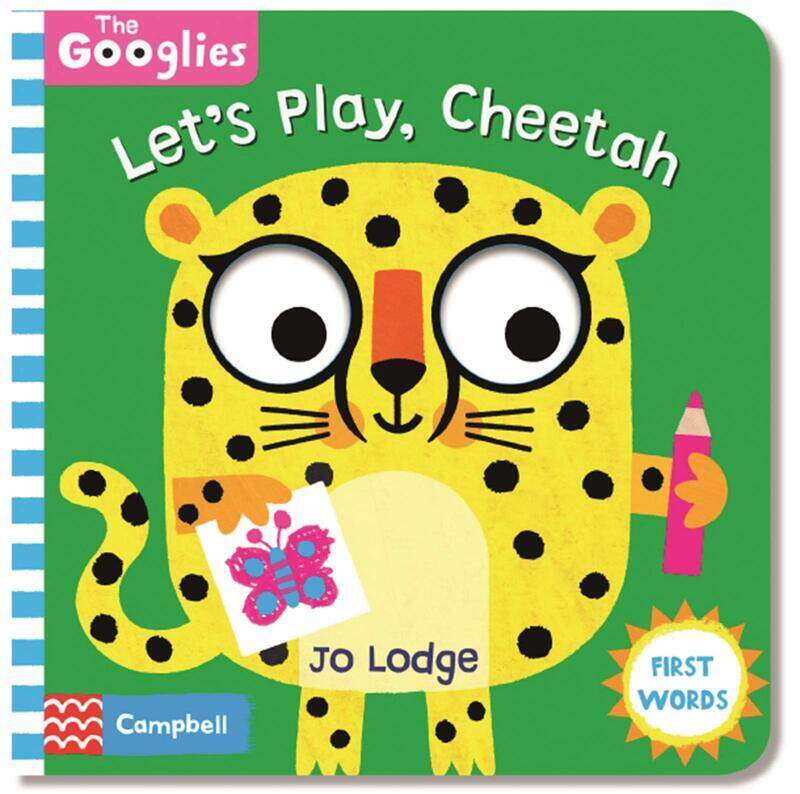 

Let's Play, Cheetah, Board Book, By: Campbell Books