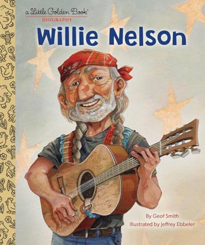 

Willie Nelson A Little Golden Book Biography-Hardcover