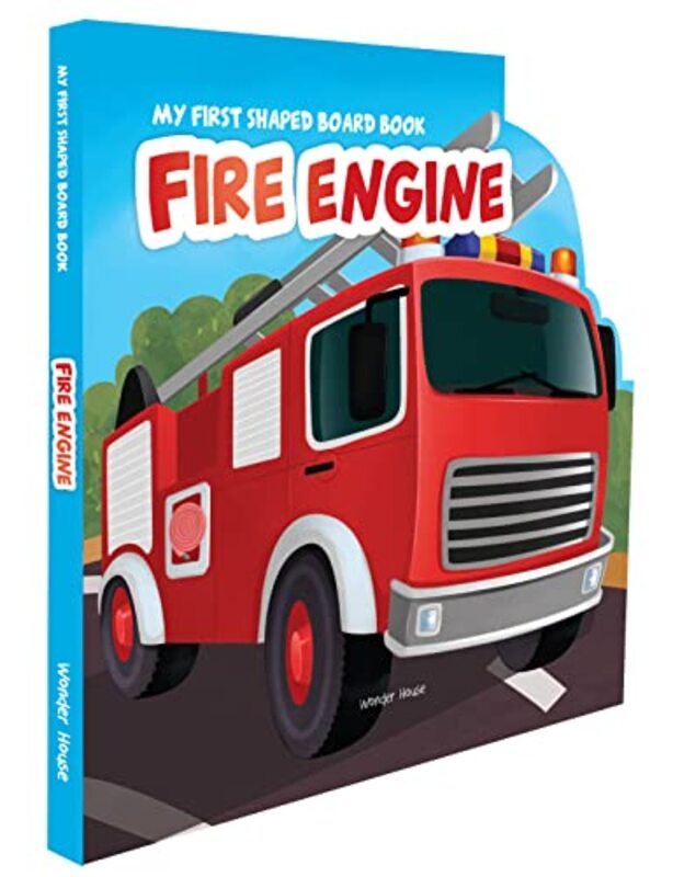 My First Shaped Board Books For Children: Transport - Fire Engine , Paperback by Wonder House Books