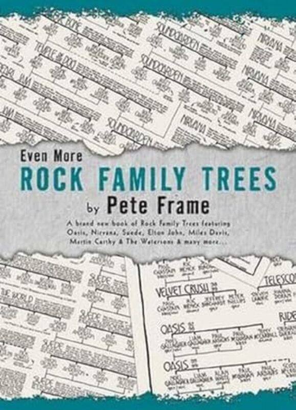 

Even More Rock Family Trees by Pete Frame-Paperback