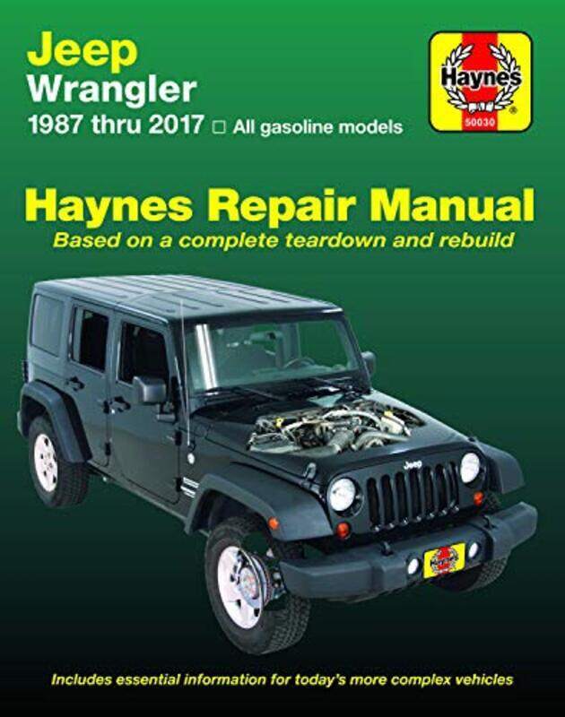 

HM Jeep Wrangler 19872017 Paperback by Haynes