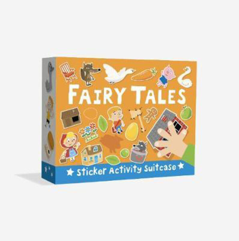 

Sticker Activity Suitcase - Fairy tales, Hardcover Book, By: Fitz Hammond