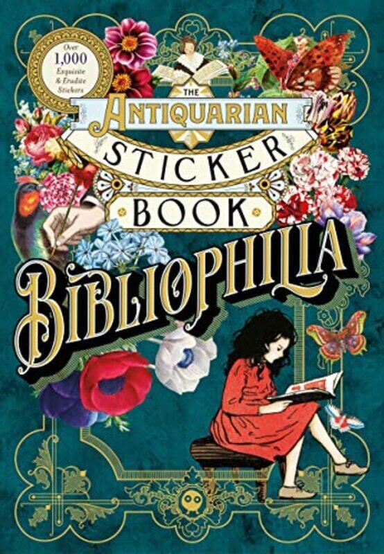 

Antiquarian Sticker Book: Bibliophilia,Hardcover by Odd Dot