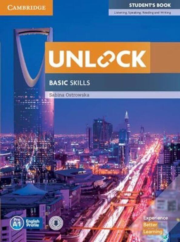 

Unlock Basic Skills Students Book With Downloadable Audio And Video By Ostrowska, Sabina Paperback