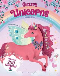 Glittery Unicorns Sticker Book by Sara Ugolotti-Paperback