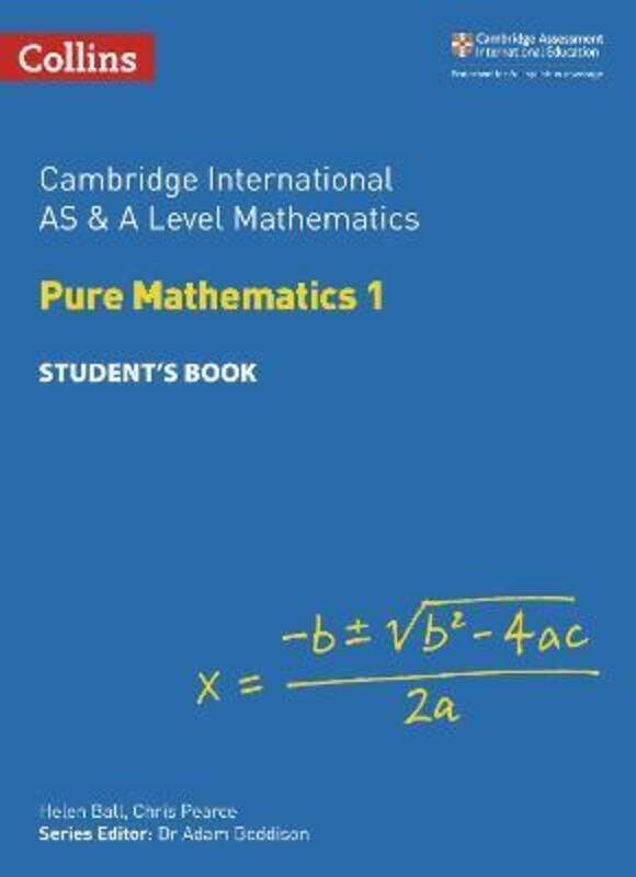 

Collins Cambridge International AS & A Level - Cambridge International AS & A Level Mathematics Pure.paperback,By :Ball, Helen - Pearce, Chris - Boddi