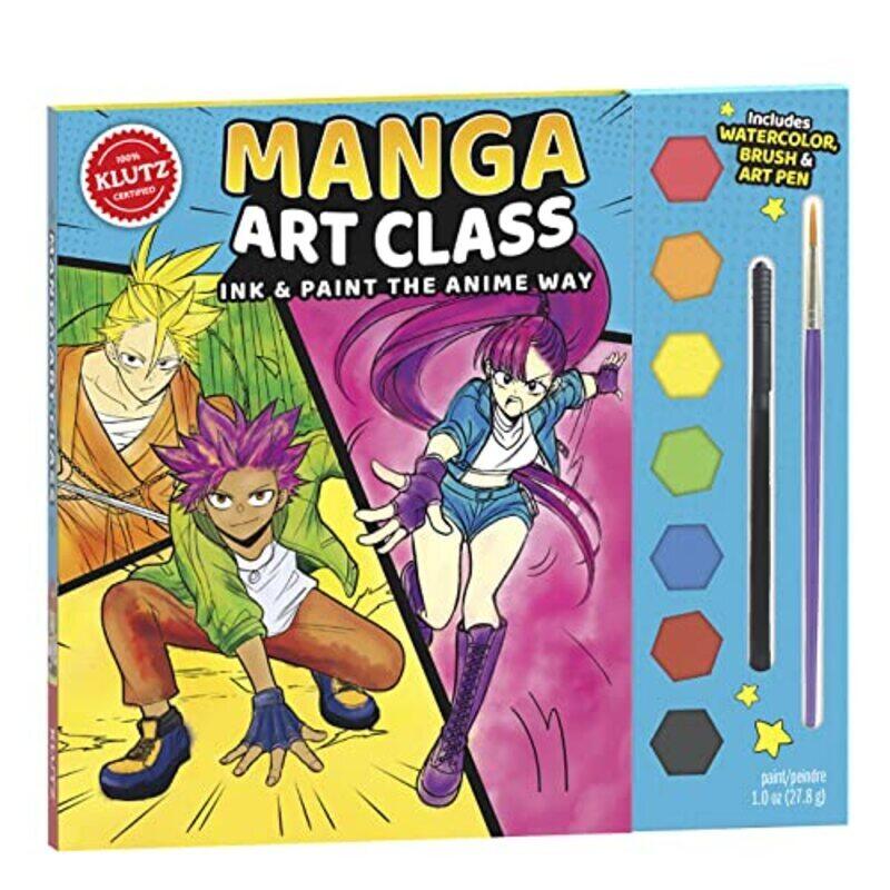 

Manga Art Class,Paperback by Editors of Klutz