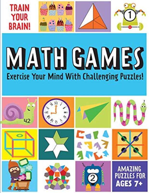 

Train Your Brain Math Games By Insight Kids - Paperback